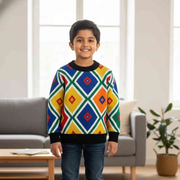 Boys Captain America Printed Oversized Fit Reversible Sequin Sweatshirt