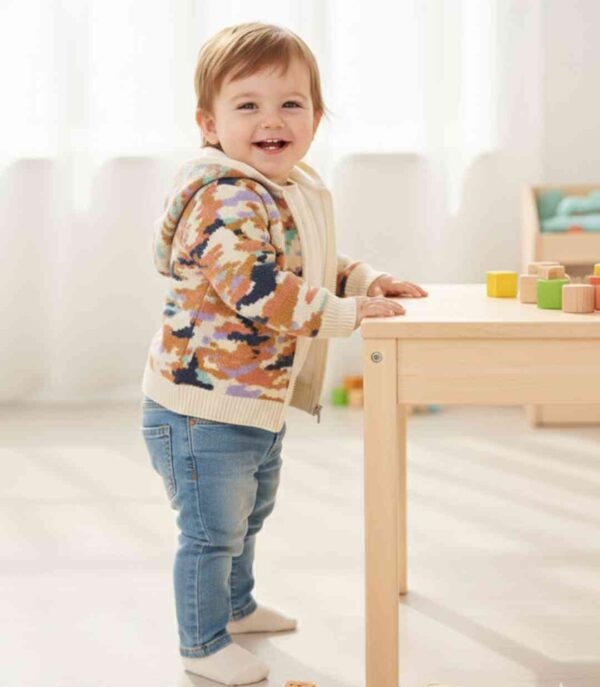 Boys Striped Pure Cotton Pullover