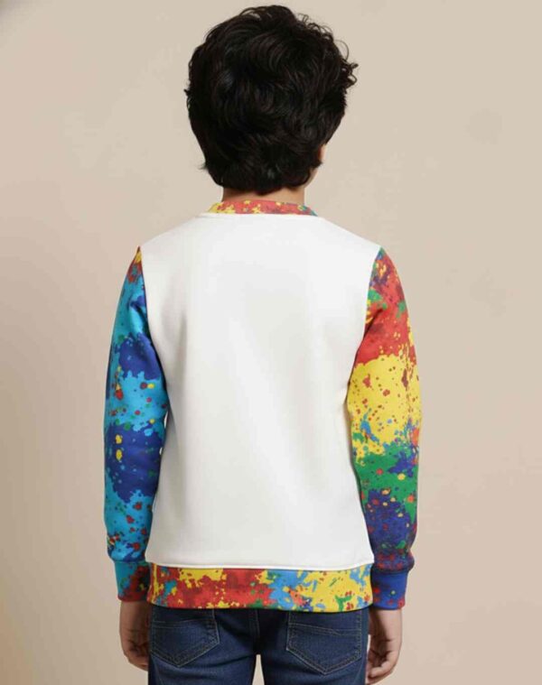 One Piece Printed Regular Fit Sweatshirt For Boys