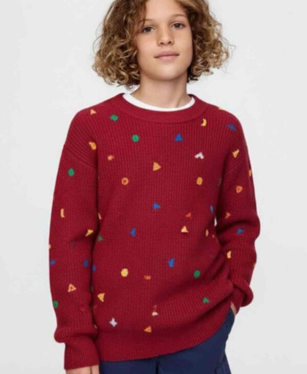 Boys Colourblocked Pullover